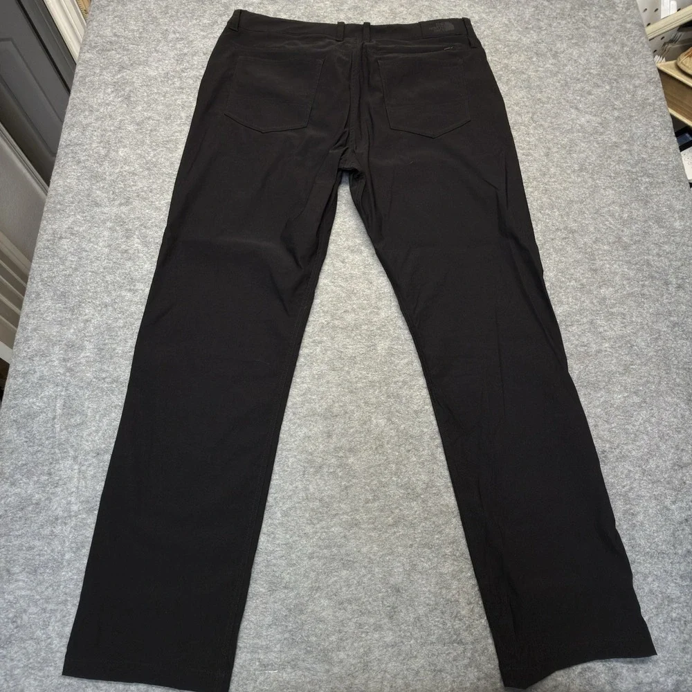 The North Face Hiking Pants Men 36R (L) Stretch Nylon Black Solid NF0A5J96